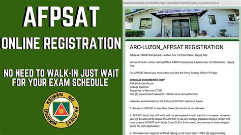 afpsat meaning in tagalog|How to Register AFPSAT Exam Online .